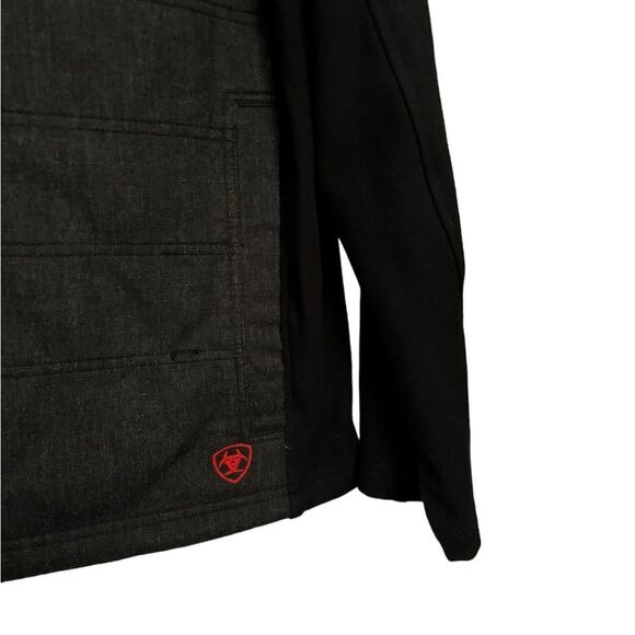 Ariat FR Cloud 9 Insulated Jacket Gray Black Zip XL NWOT 6 0451 - Picture 4 of 14